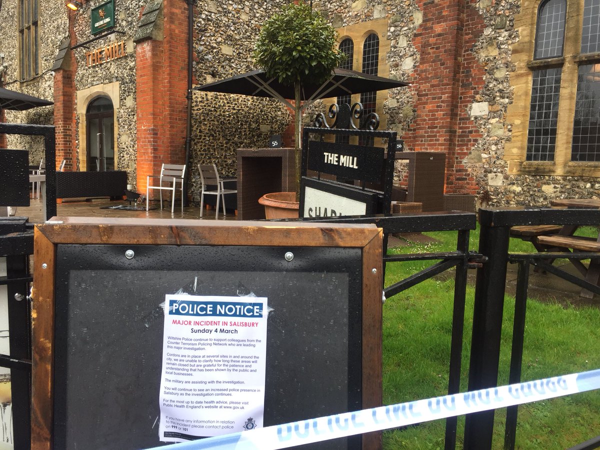 Un mois après l'attaque de Salisbury, des cordons sont encore en place dans des sites clés