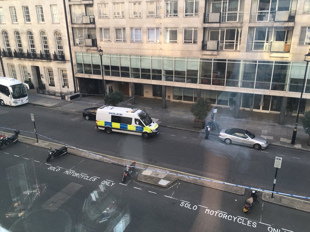 Portland Place sealed off outside BBC office as police carry out second controlled explosion nearby   