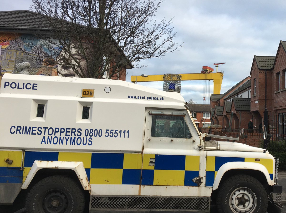 East Belfast murder victim named locally as searches are carried out near to the murder scene   
