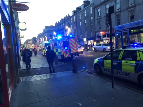 Police investigate sudden death of woman, 44, in Aberdeen city centre     