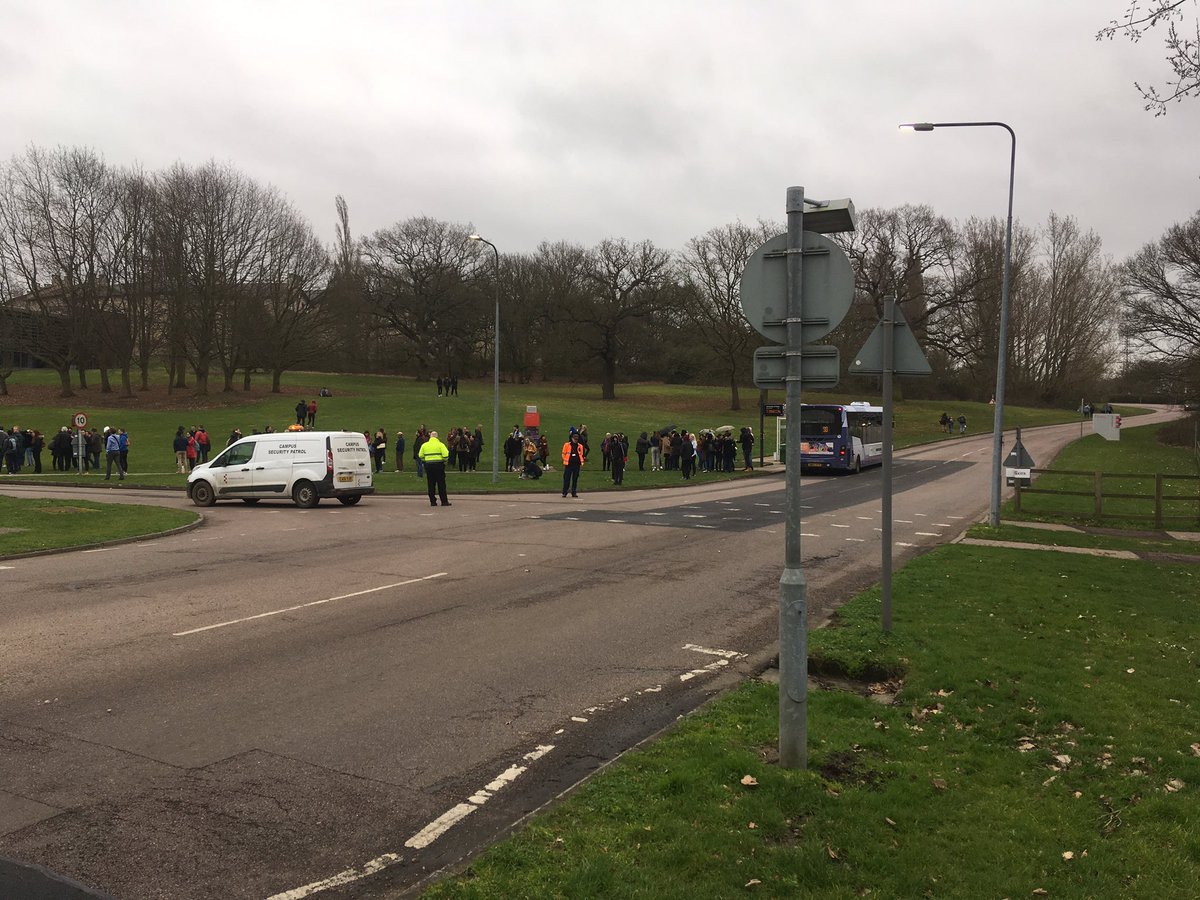 Essex University has been cordoned off after a suspicious package was sent to the Colchester campus. The incident comes hours after Glasgow University was put on lockdown after another suspicious package was found.   