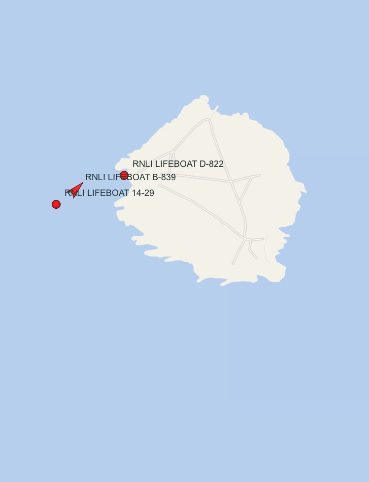 Search for 3 missing Russia sailors currently focused on Flat Holm island in the Bristol Channel   