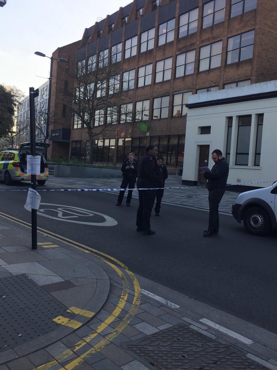 Lewisham  : A man has been stabbed on Dartmouth Road, close to ForestHill Station, SE23.   Met Police say they were called at 4.10pm. The victims age and condition is currently unknown.  As yet there have been no arrests.   A crime scene remains.  Photo: @reveddstock   