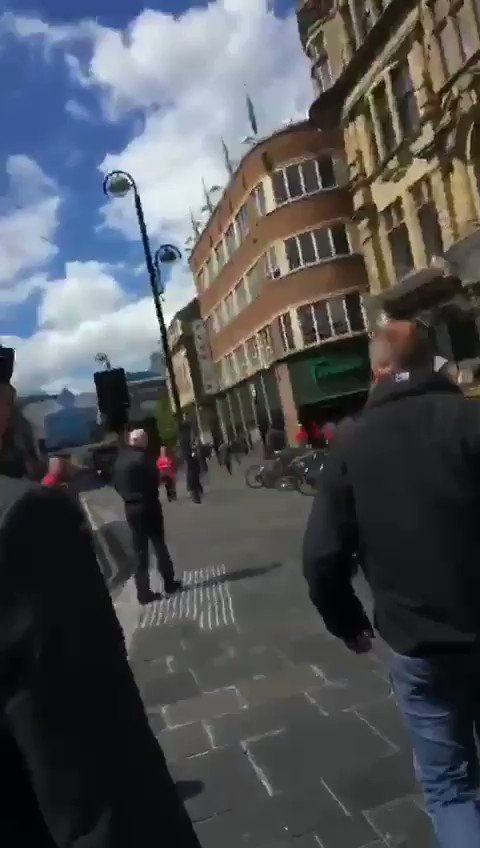 VIDEO: Nigel Farage 'milkshaked' in Newcastle   