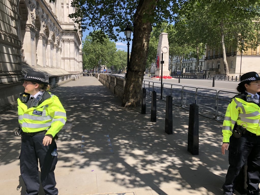 Westminster:  Police have closed Whitehall, SW1 due to a suspicious item.  Met police say specialist officers are in attendance.   
