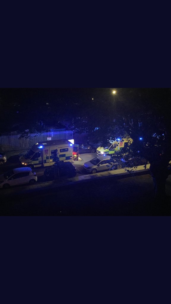 Lambeth Waterloo: The Met say enquires continue to establish the exact location as to where the man sustained his injury.  The victims condition is non life threatening.  Armed police could been seen searching the immediate area. A car was also recovered from the scene.   