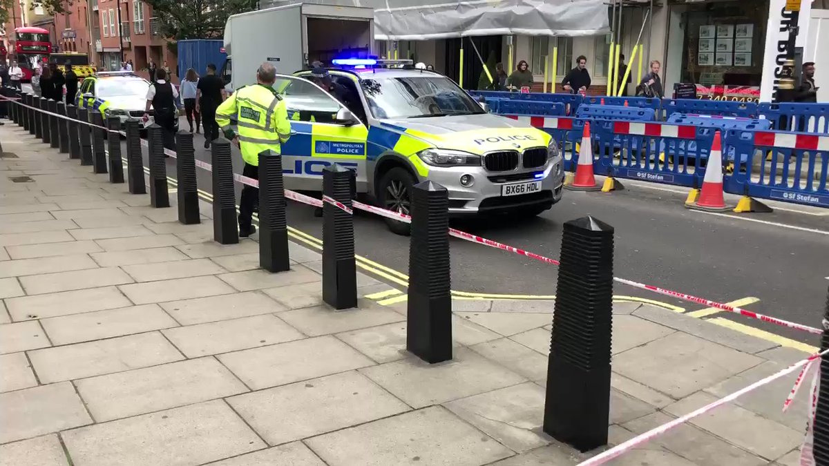 Police are investigating a stabbing outside the Home Office in central London.  A man has sustained life threatening injuries.  There's no suggestion it's related to terrorism