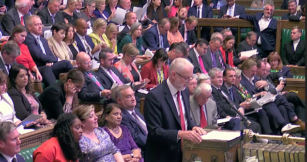 UK government has only one plan, according to @jeremycorbyn: To crash out of the EU without a deal.