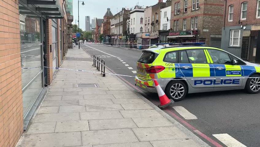 Hackney A Crime Scene Is In Place After A Man In His s Was Seriously Injured