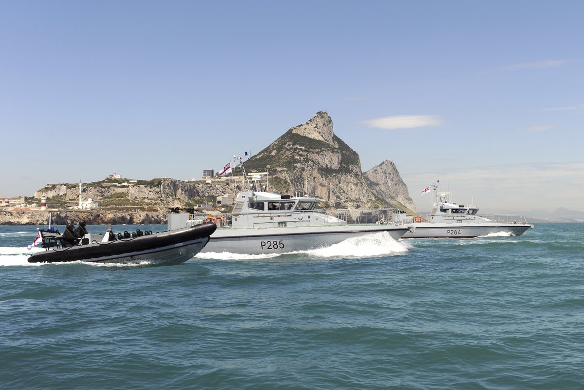 The new, cutting-edge Fast Patrol Craft procured for the Gibraltar Squadron will be used to patrol HMNB Gibraltar and British Gibraltar Territorial Waters (BGTW), keeping close  over Gibraltar's shores
