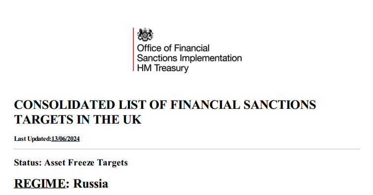 Lielbritānija ir paplašinājusi savas sankcijas pret Krieviju, sekojot ASV piemēram. Jaunās sankcijas ietver 50 papildu pozīcijas, kuru mērķis ir seši kuģi no tā dēvētās ēnu flotes un vairākām lielākajām Krievijas finanšu iestādēm un uzņēmumiem. Galvenās sankcijas pakļautās struktūras ir Maskavas birža, SPB birža, Nacionālais klīringa centrs, Krievijas Nacionālais norēķinu depozitārijs un Ingosstrahh. Konkrētas personas, kuras ietekmējušas sankcijas, ir Jurijs Deņisovs (Maskavas biržas priekšsēdētājs), uzņēmējs Ivans Tavrins, Avets Mirakjans (Insite dibinātājs), Deniss Frolovs (Astra Group līdzīpašnieks) un Armēns Sarkisjans (S8 Capital grupas īpašnieks). . Turklāt sankcijas tika noteiktas uzņēmumiem no Ķīnas, Kirgizstānas, Turcijas, Izraēlas, Centrālāfrikas Republikas un AAE.