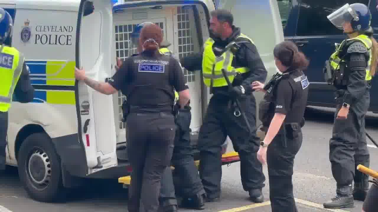 Arrests continuing in Middlesbrough