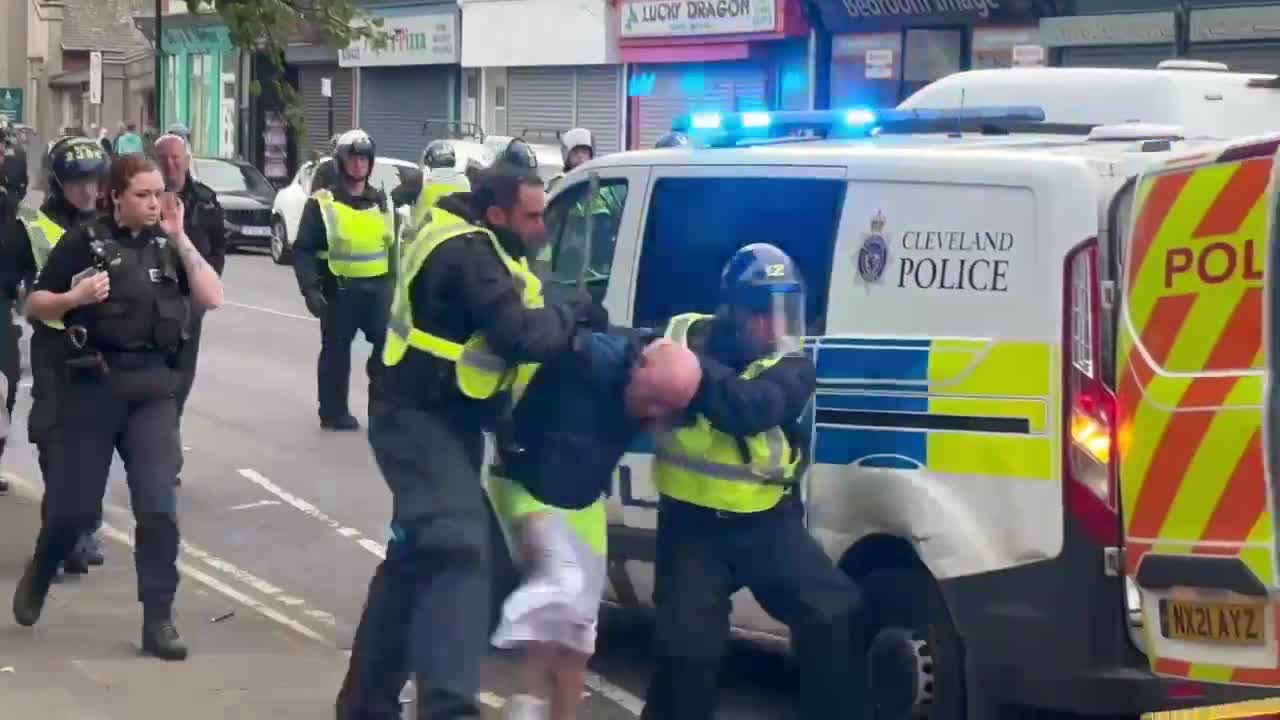 Arrests continuing in Middlesbrough