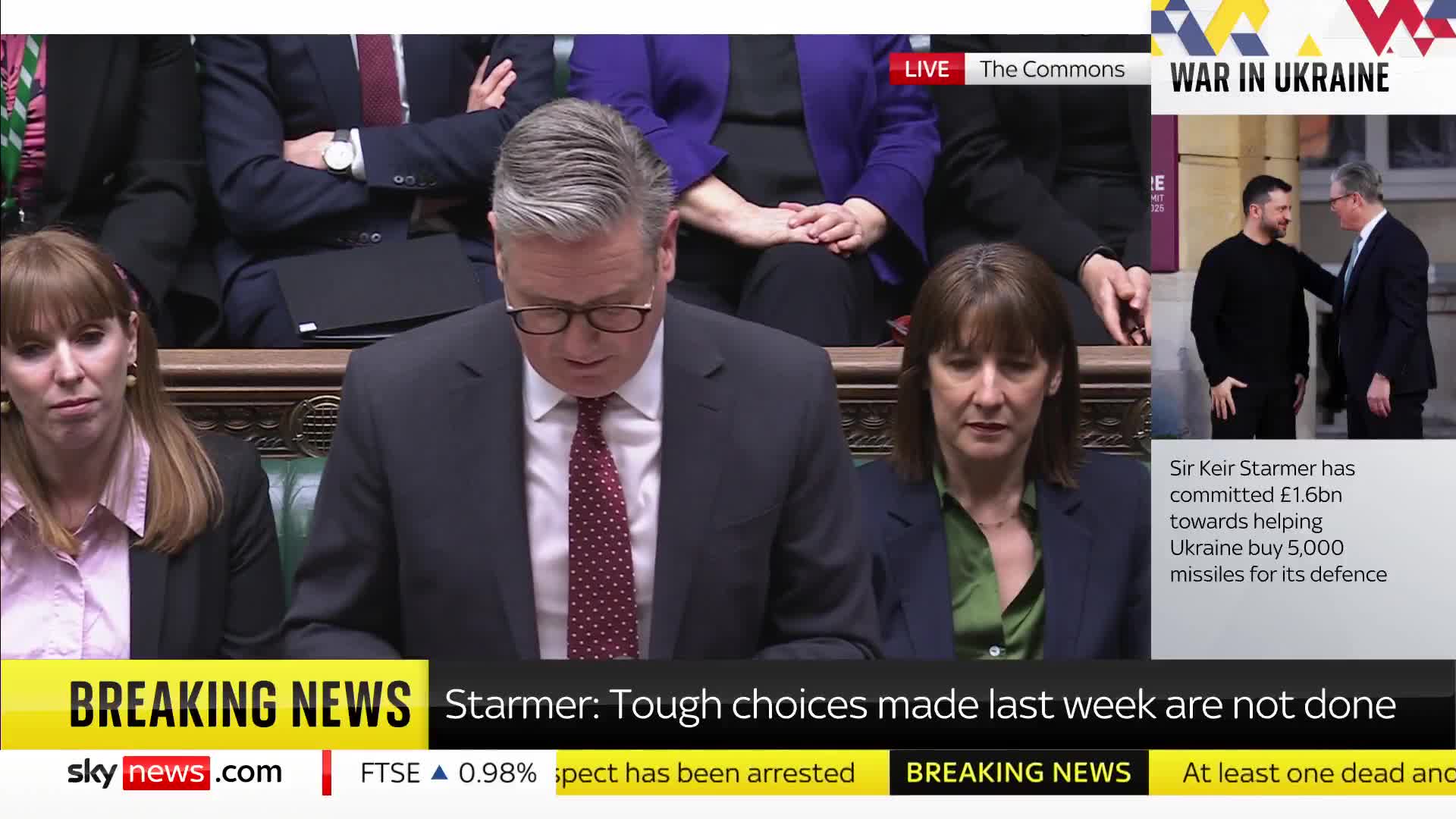 Sir Keir Starmer anuncia um plano de quatro etapas para acabar com os combates na Ucrânia