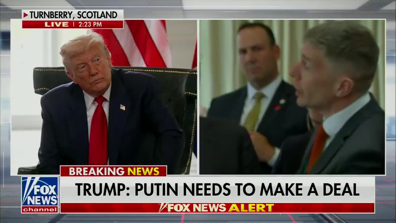 Trump on Scottish independence: I predicted what was gonna happen the last time. You remember I was opening the first course at Aberdeen and I was over here at the same time and I made a prediction. It was the day before the vote and I made it correct. I like to be correct