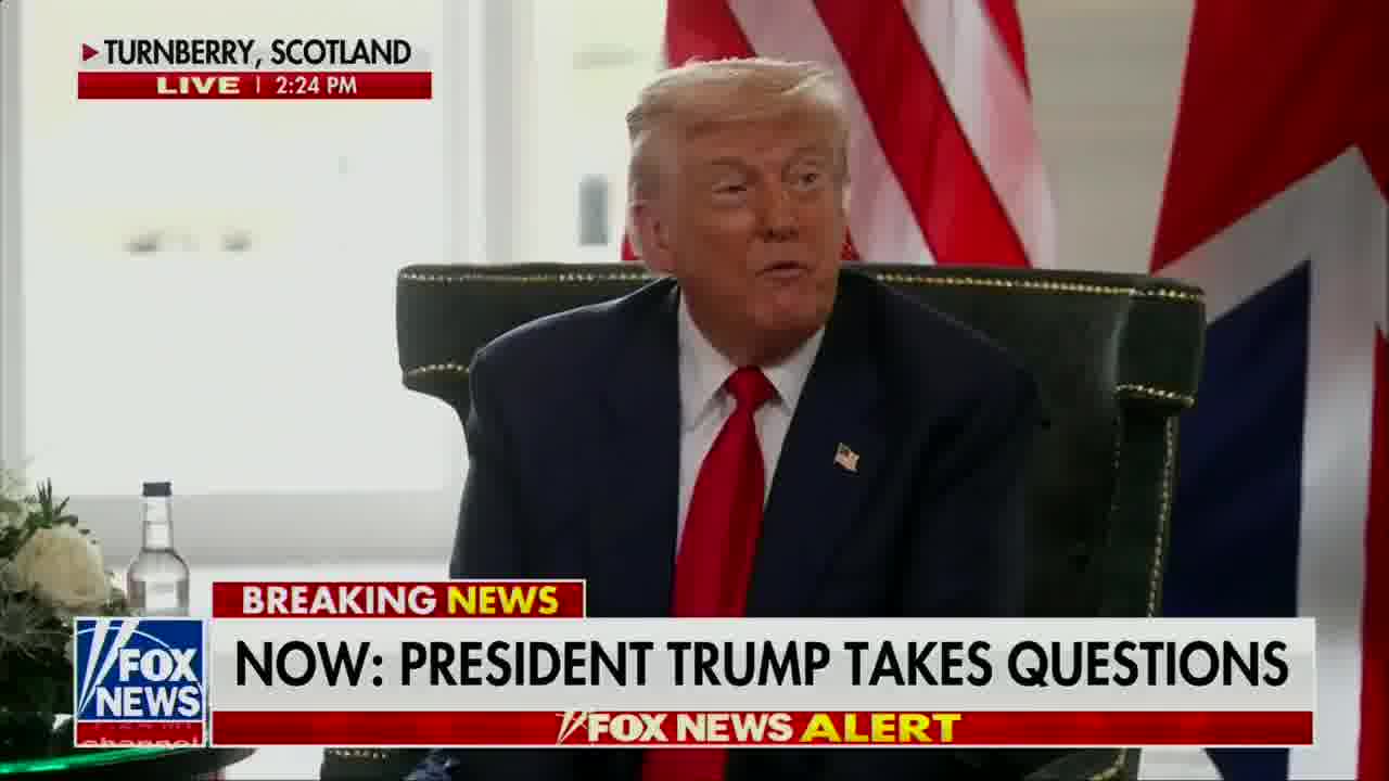 Trump on Scottish independence: I predicted what was gonna happen the last time. You remember I was opening the first course at Aberdeen and I was over here at the same time and I made a prediction. It was the day before the vote and I made it correct. I like to be correct