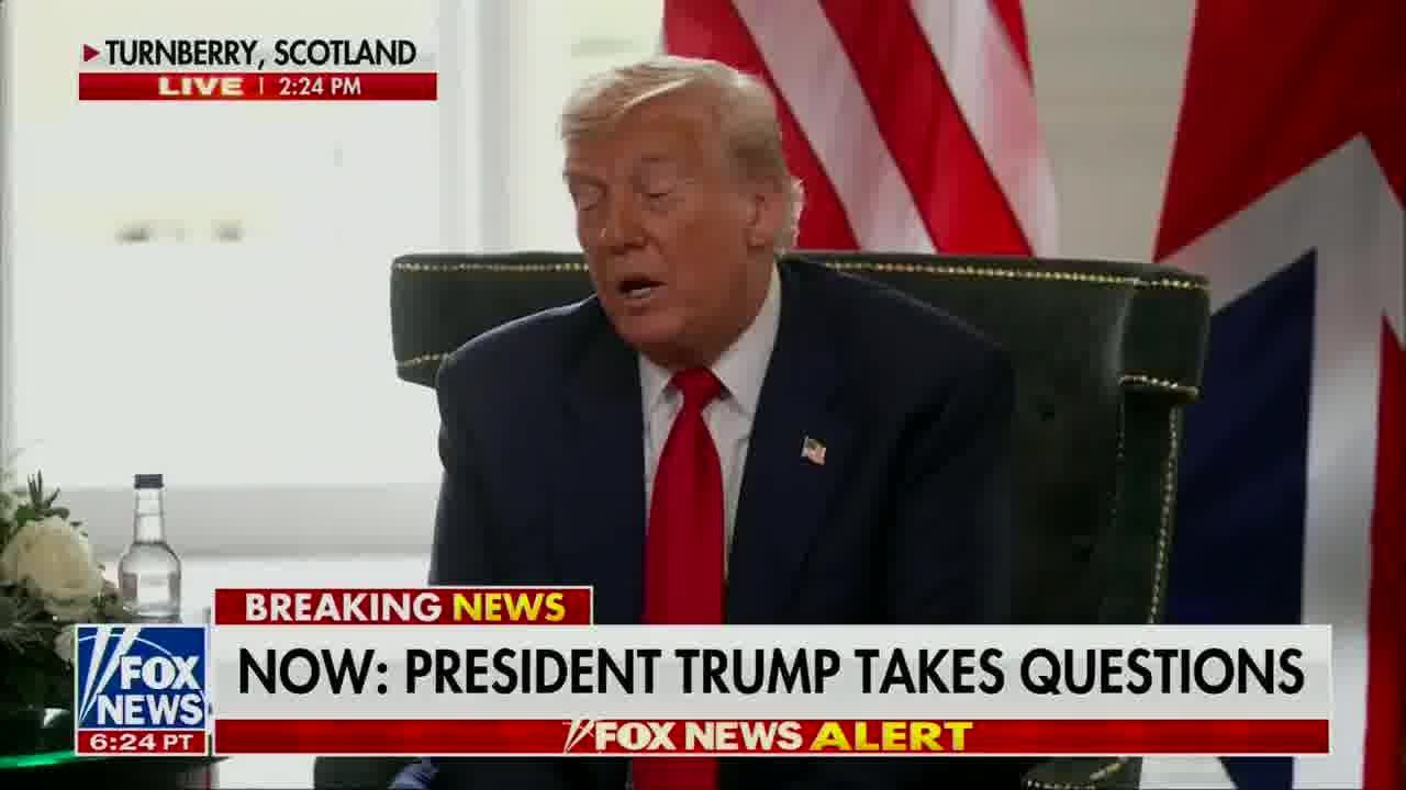 Trump on Scottish independence: I predicted what was gonna happen the last time. You remember I was opening the first course at Aberdeen and I was over here at the same time and I made a prediction. It was the day before the vote and I made it correct. I like to be correct