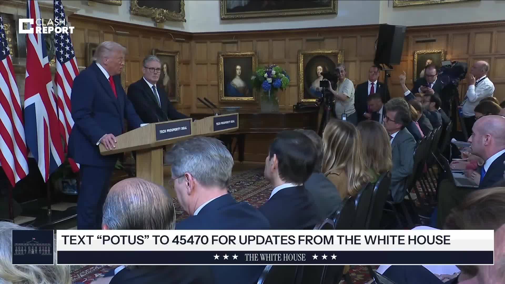 Trump on illegal immigration: I told Starmer that I would stop it by any means necessary, it doesn't matter if you call out the military. It destroys countries from within
