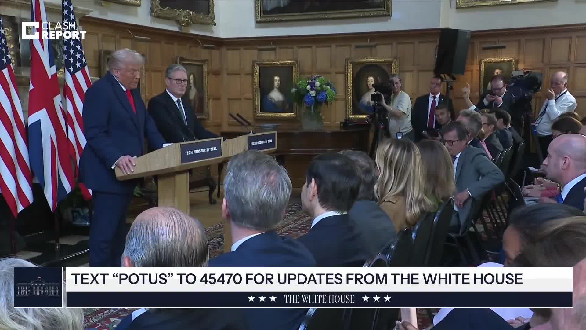 Trump on illegal immigration: I told Starmer that I would stop it by any means necessary, it doesn't matter if you call out the military. It destroys countries from within