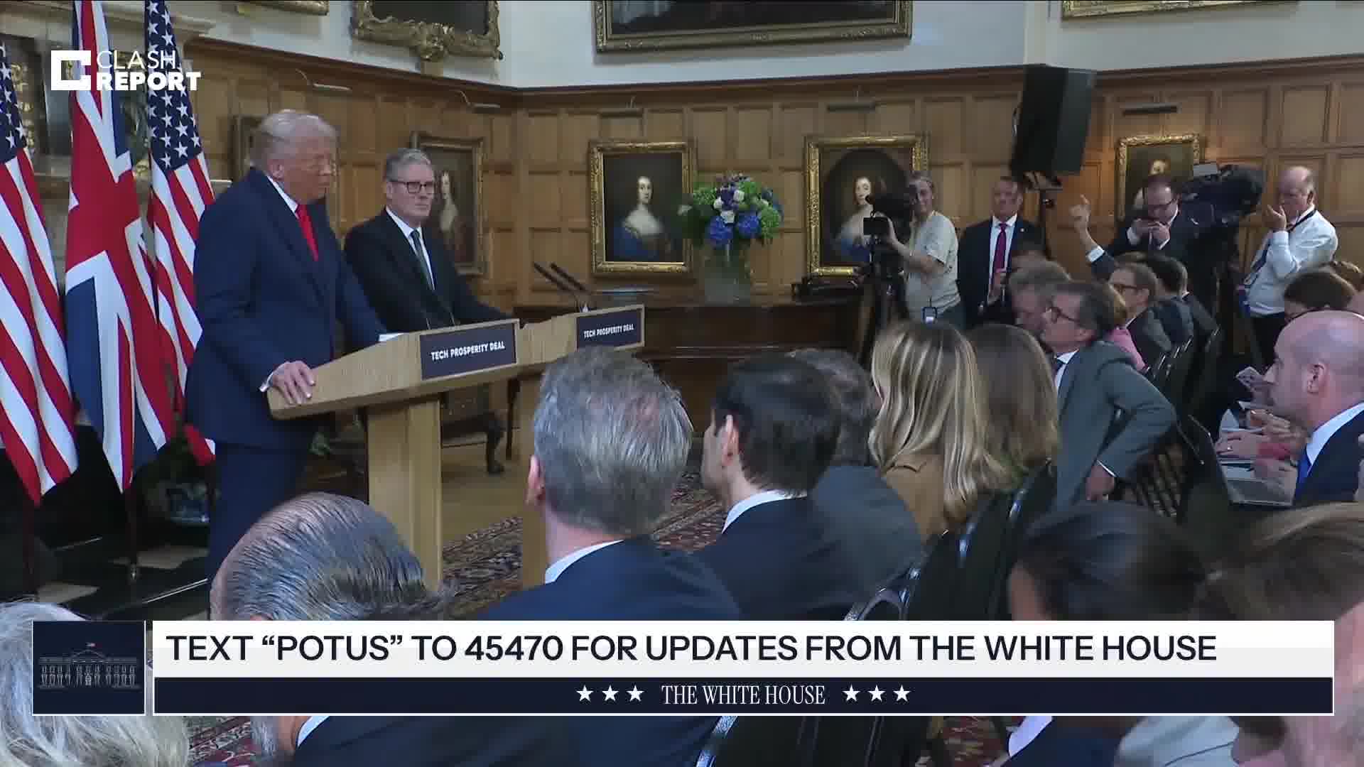 Trump on illegal immigration: I told Starmer that I would stop it by any means necessary, it doesn't matter if you call out the military. It destroys countries from within