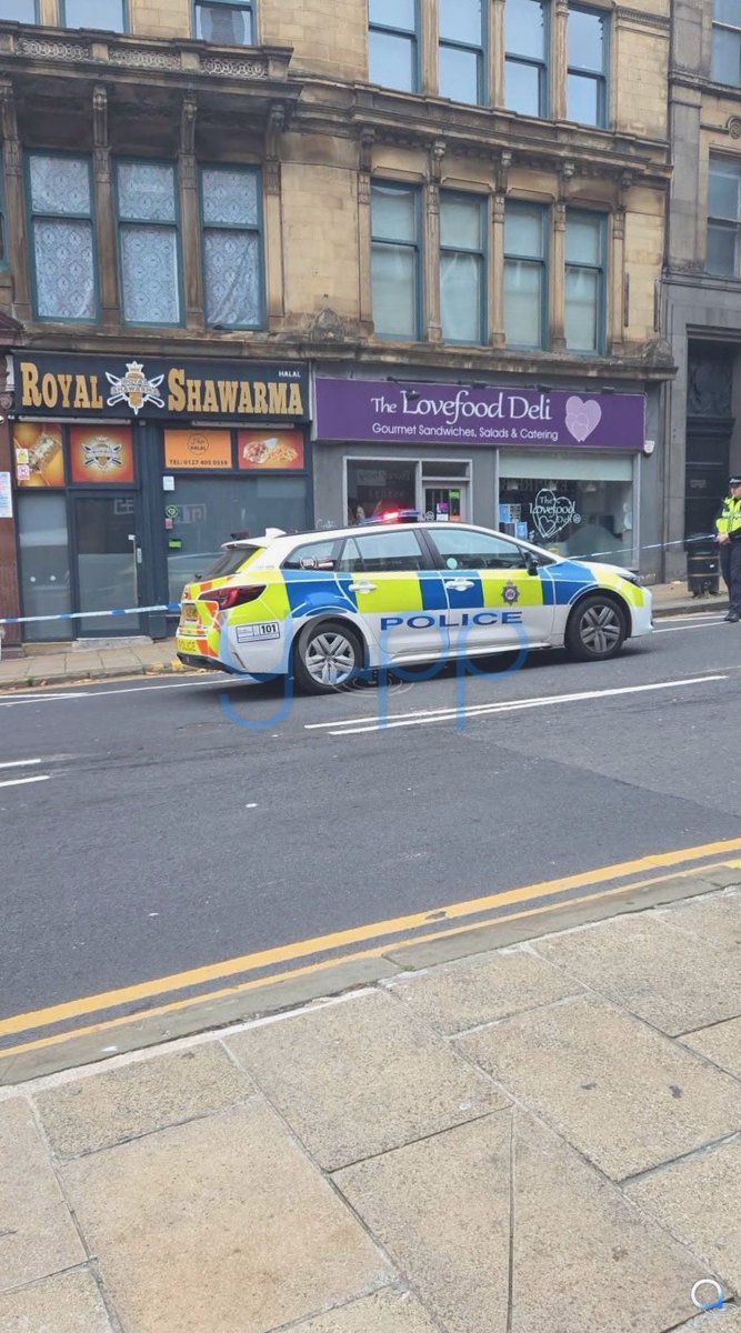 Man Injured in Bradford City Centre Incident