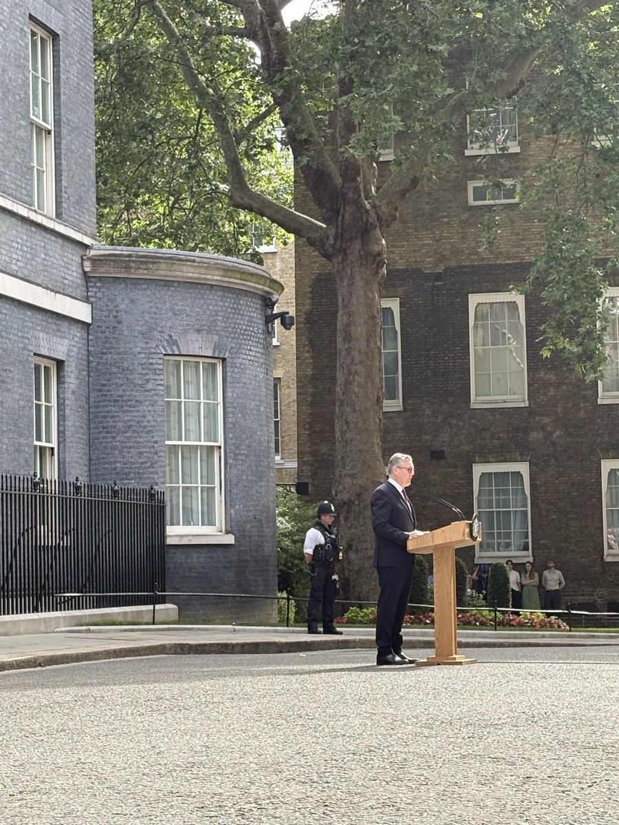 Sir Keir Starmer resigning. He tells the country he has heard the message from his party that they want someone else to lead them into next election